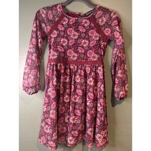 Trixxi Girl S Floral Sheer Lined Dress cottagecore Spring Easter church summer